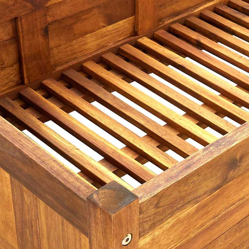 Garden Raised Bed Acacia Wood 200x50x25 cm Payday Deals