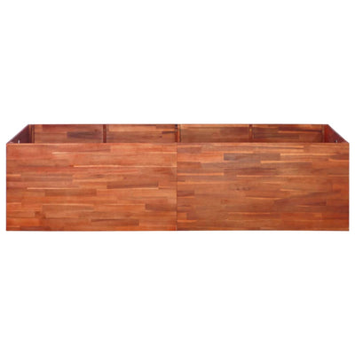 Garden Raised Bed Acacia Wood 200x50x50 cm Payday Deals