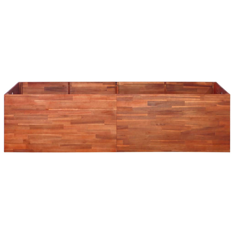 Garden Raised Bed Acacia Wood 200x50x50 cm Payday Deals