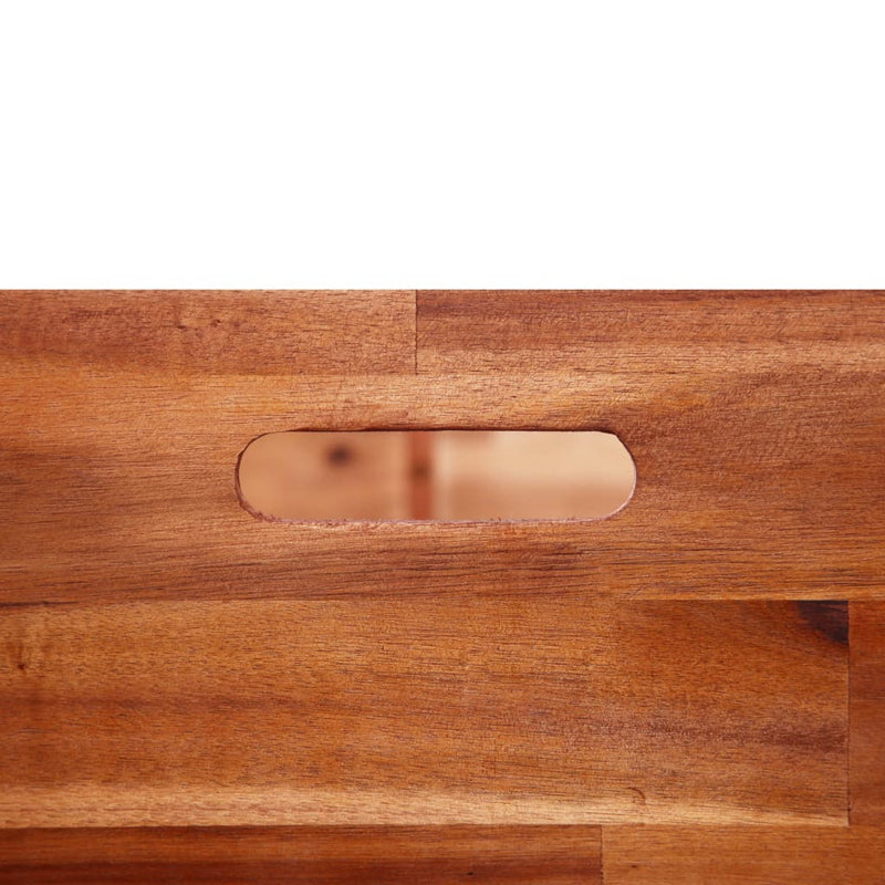 Garden Raised Bed Acacia Wood 200x50x50 cm Payday Deals