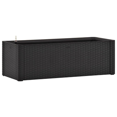 Garden Raised Bed with Self Watering System Anthracite 100x43x33 cm Payday Deals