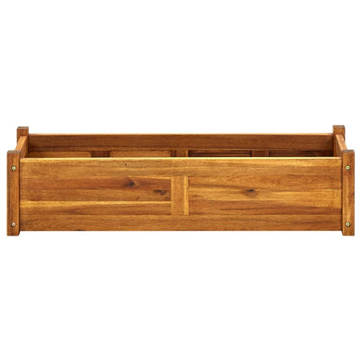Garden Raised BedAcacia Wood 100x30x25 cm Payday Deals