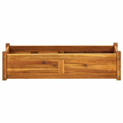 Garden Raised BedAcacia Wood 100x30x25 cm Payday Deals