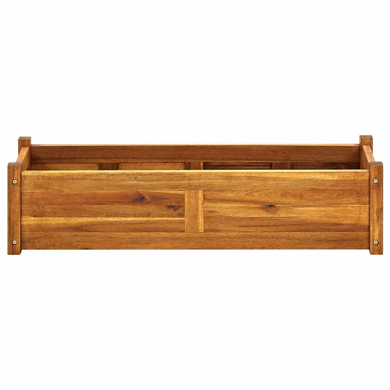 Garden Raised BedAcacia Wood 100x30x25 cm Payday Deals