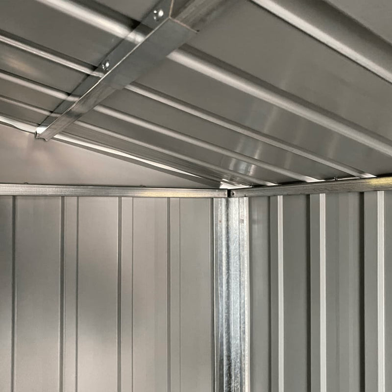 Garden Shed Anthracite 191x555x198 cm Galvanised Steel Payday Deals