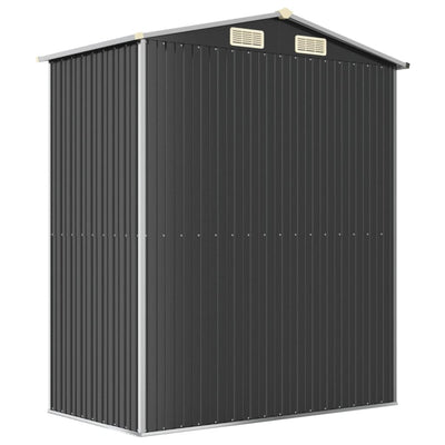 Garden Shed Anthracite 192x108x223 cm Galvanised Steel Payday Deals