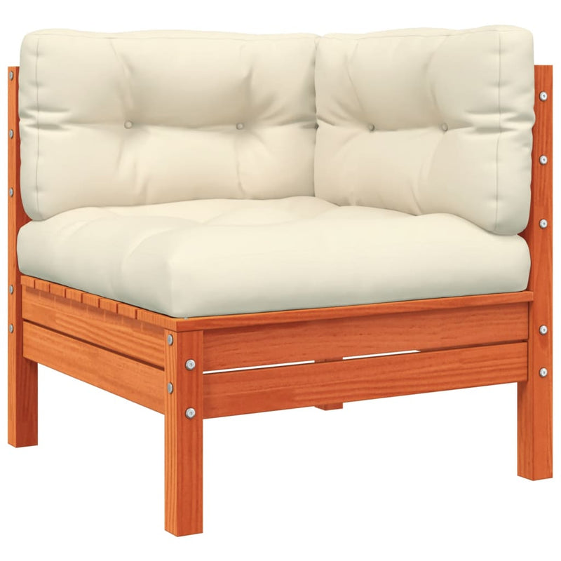 Garden Sofa with Cushions and Footstool 2-Seater Payday Deals