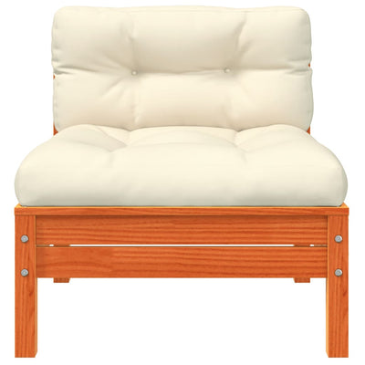 Garden Sofa with Cushions and Footstool 2-Seater Payday Deals