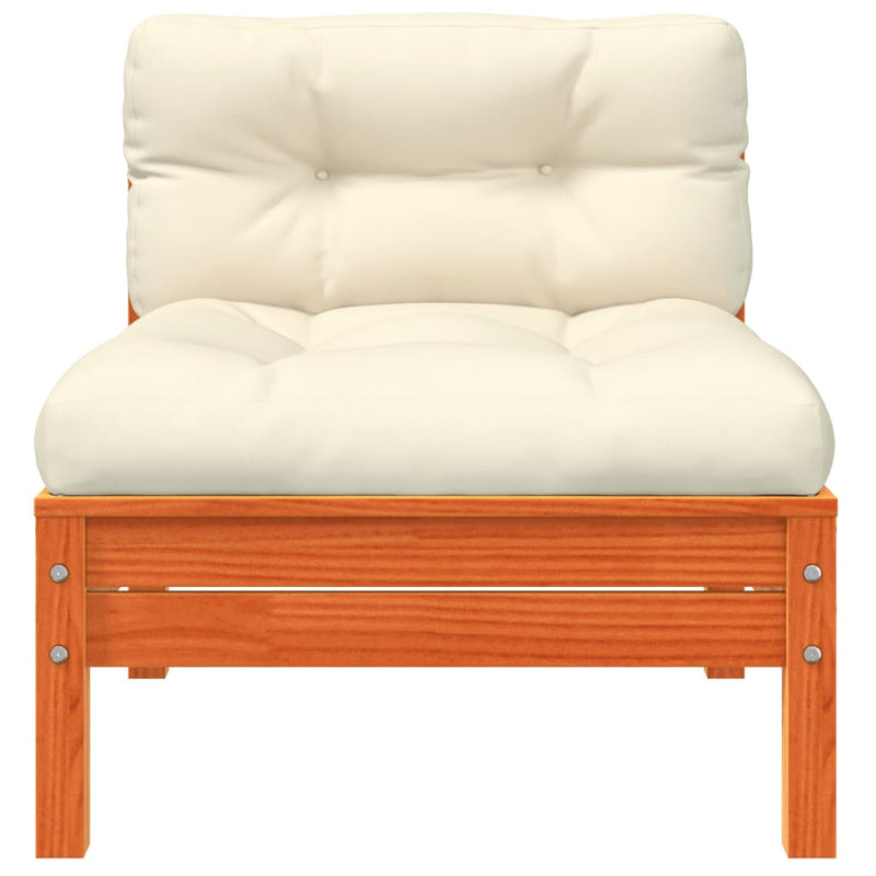 Garden Sofa with Cushions and Footstool 2-Seater Payday Deals
