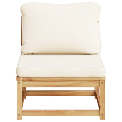 Garden Sofa with Cushions Solid Wood Acacia Payday Deals