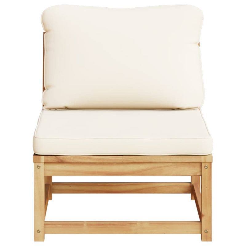 Garden Sofa with Cushions Solid Wood Acacia Payday Deals