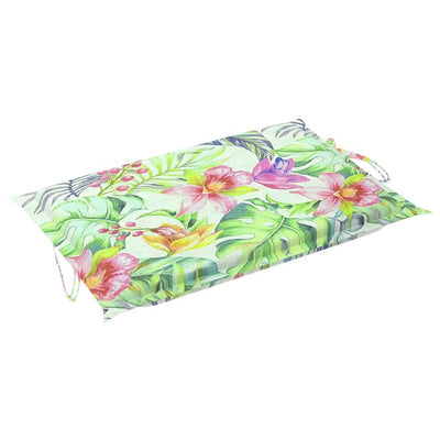 Garden Sun Lounger with Cushion Solid Acacia Wood Payday Deals