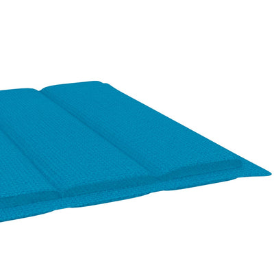 Garden Sun Lounger with Cushion Solid Acacia Wood Payday Deals