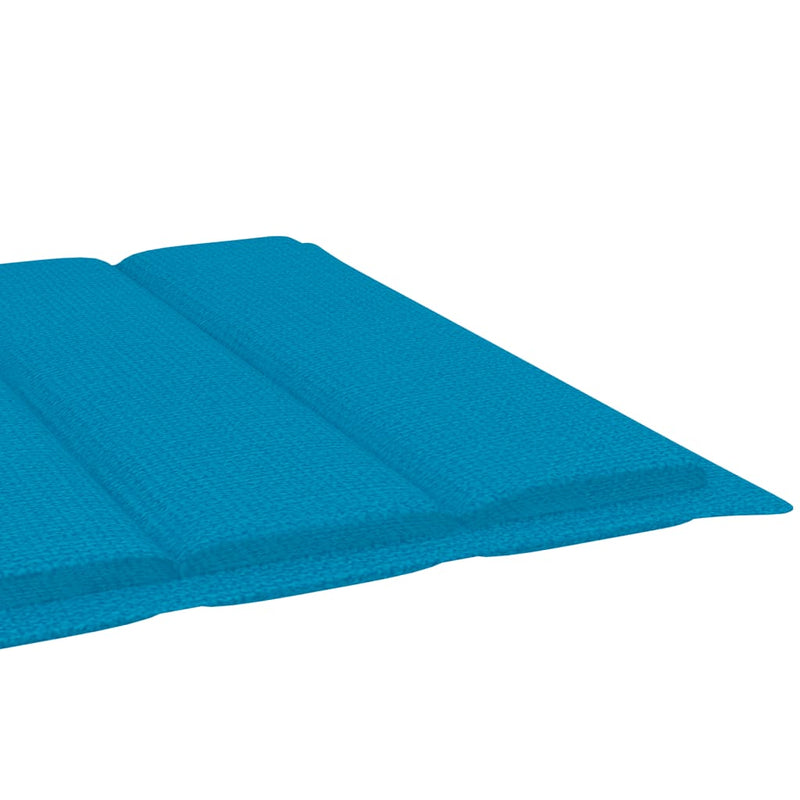Garden Sun Lounger with Cushion Solid Acacia Wood Payday Deals