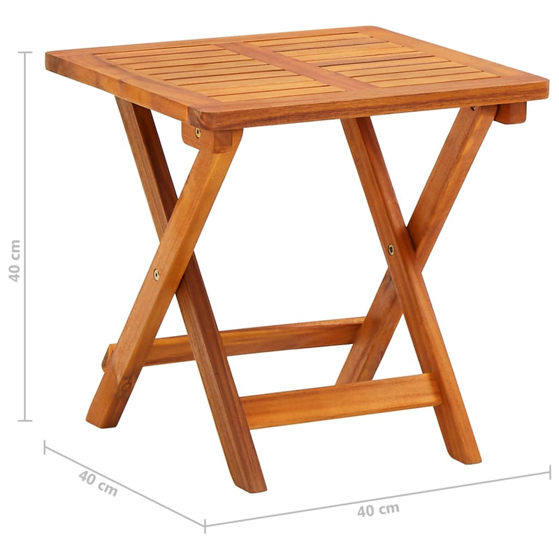 Garden Sun Lounger with Table and Cushion Solid Acacia Wood Payday Deals