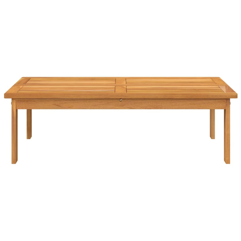 Garden Table 100x60x30 cm Solid Wood Acacia Payday Deals