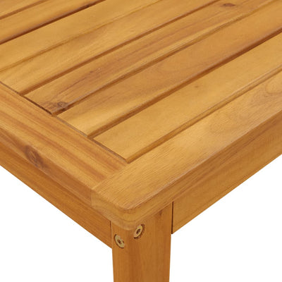 Garden Table 100x60x30 cm Solid Wood Acacia Payday Deals