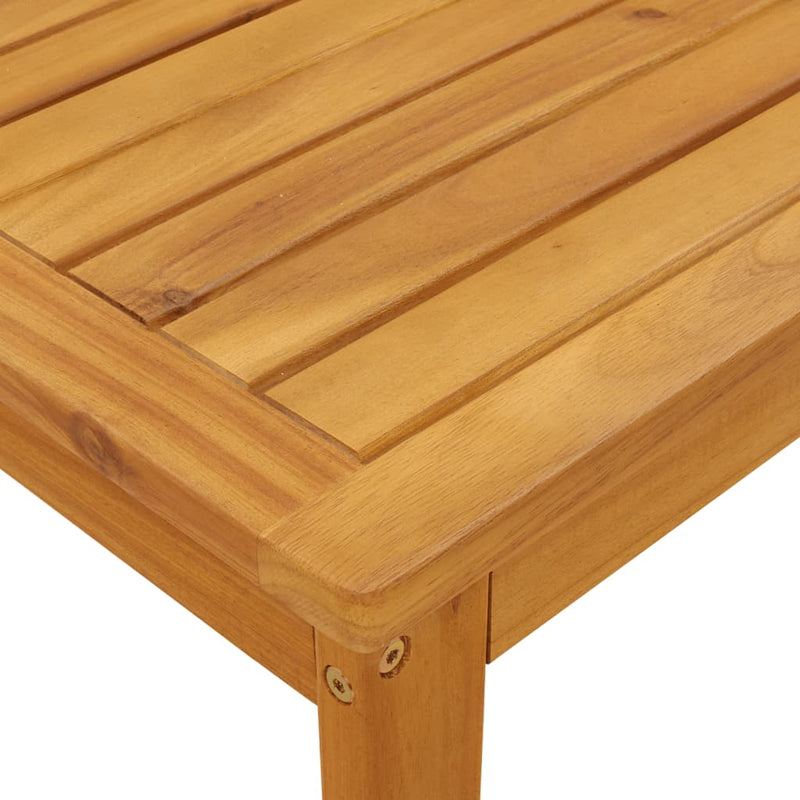 Garden Table 100x60x30 cm Solid Wood Acacia Payday Deals