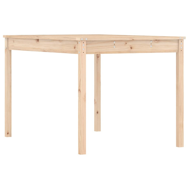 Garden Table 121x82.5x76 cm Solid Wood Pine Payday Deals