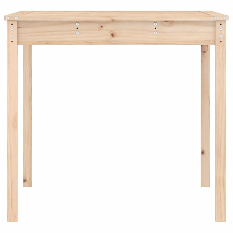 Garden Table 121x82.5x76 cm Solid Wood Pine Payday Deals