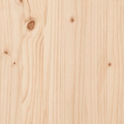 Garden Table 121x82.5x76 cm Solid Wood Pine Payday Deals