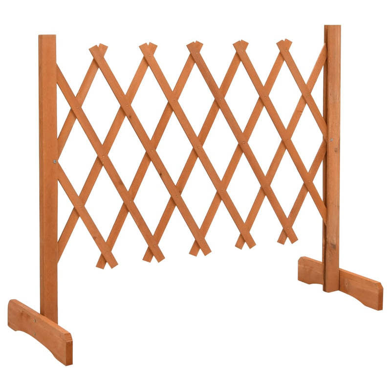 Garden Trellis Fence Orange 120x60 cm Solid Firwood Payday Deals