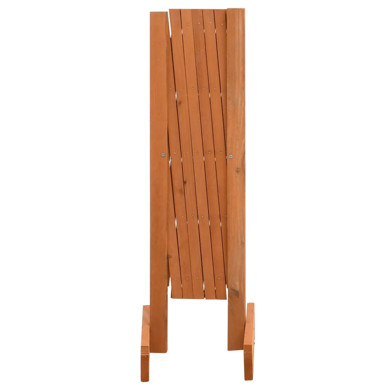 Garden Trellis Fence Orange 120x60 cm Solid Firwood Payday Deals