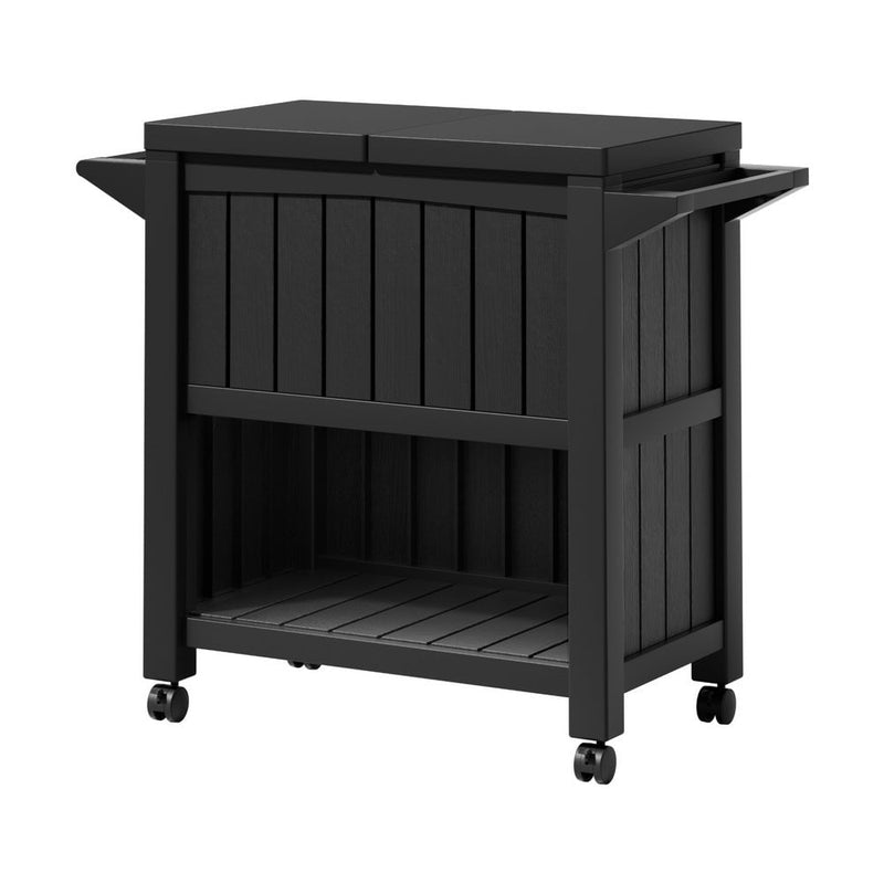 Gardeon Outdoor Storage Cabinet Box 80L Ice Bucket Cooler Rolling Serving Cart Kitchen Trolley Payday Deals