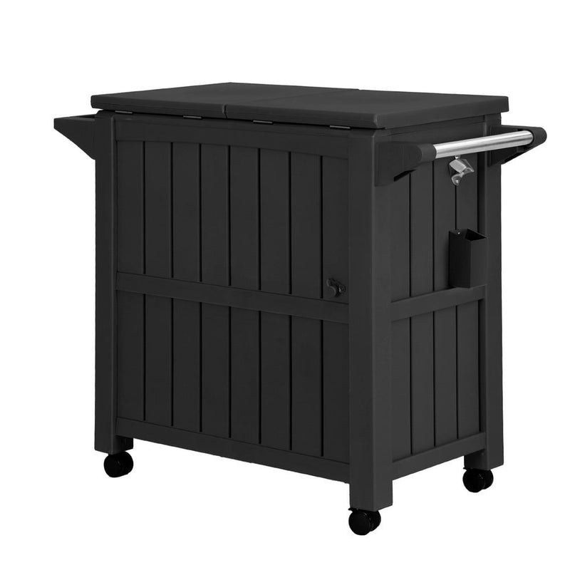 Gardeon Outdoor Storage Cabinet Box 80L Ice Bucket Cooler Rolling Serving Cart Kitchen Trolley Payday Deals