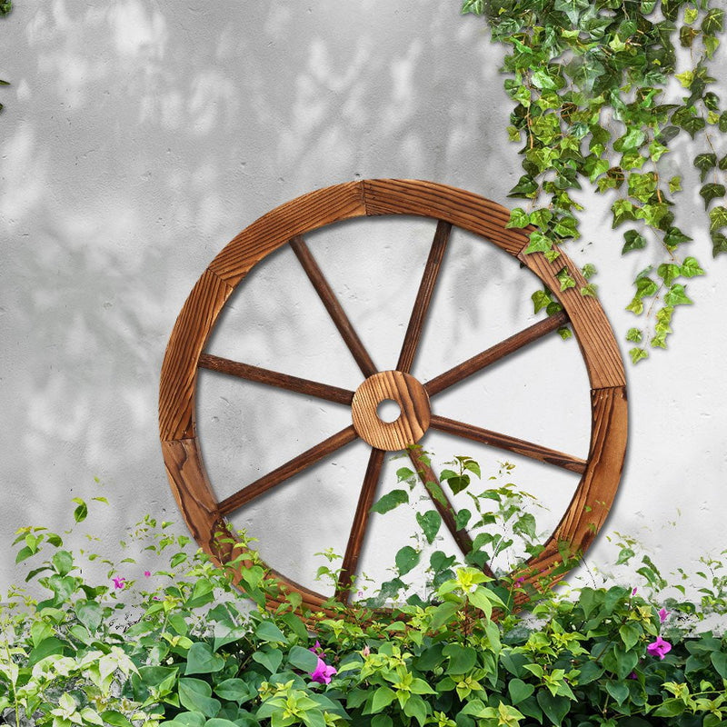 Gardeon Wooden Wagon Wheel Payday Deals