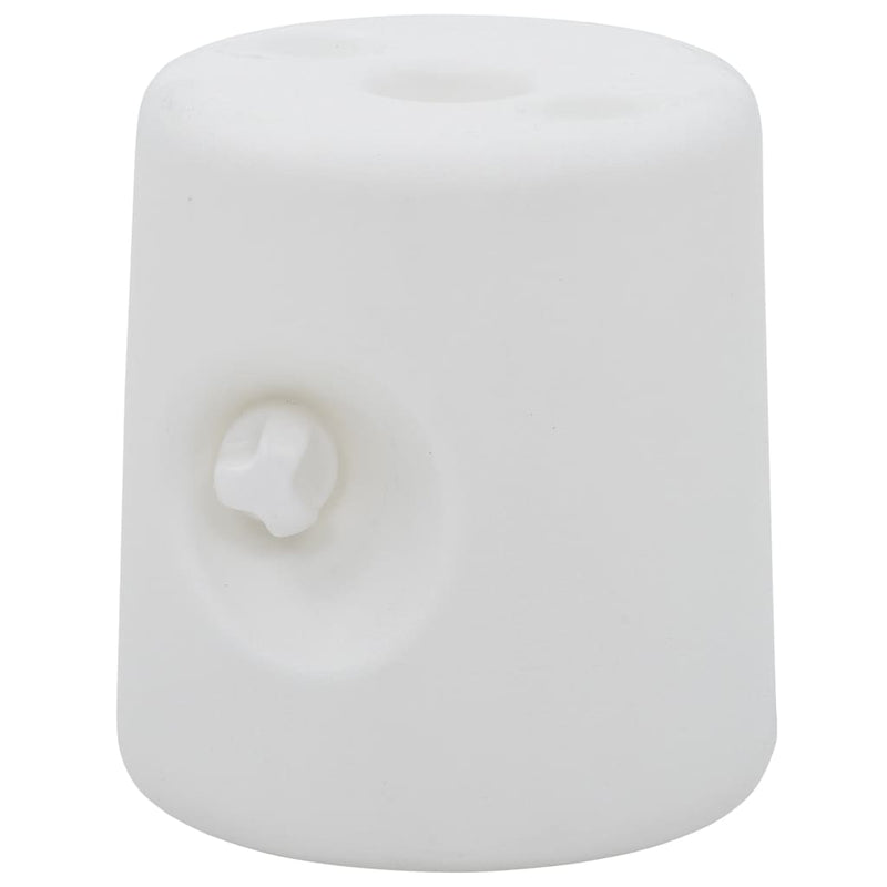 Gazebo Weights 4 pcs PE White Payday Deals