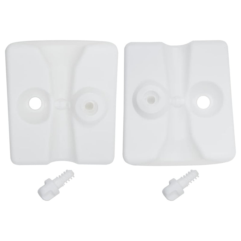 Gazebo Weights 4 pcs PE White Payday Deals