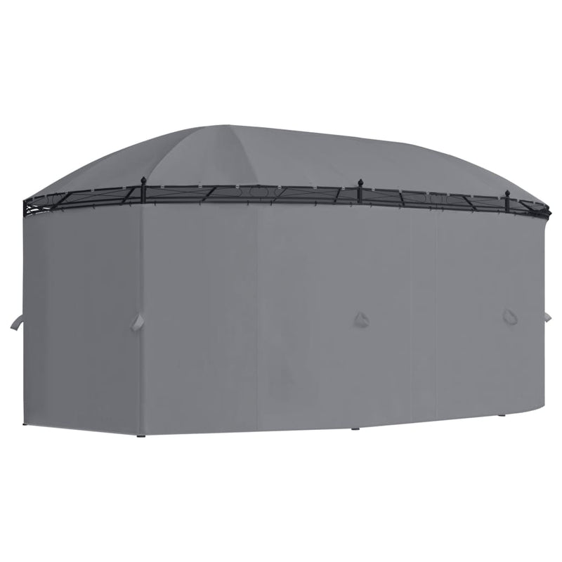 Gazebo with Curtains 520x349x255 cm Anthracite Payday Deals