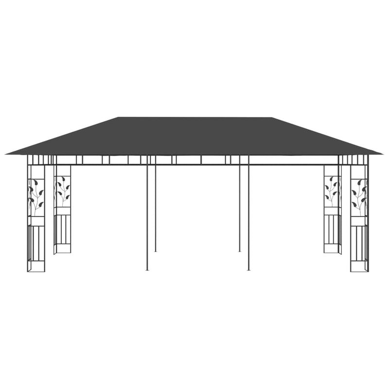 Gazebo with Mosquito Net 6x3x2.73 m Anthracite Payday Deals