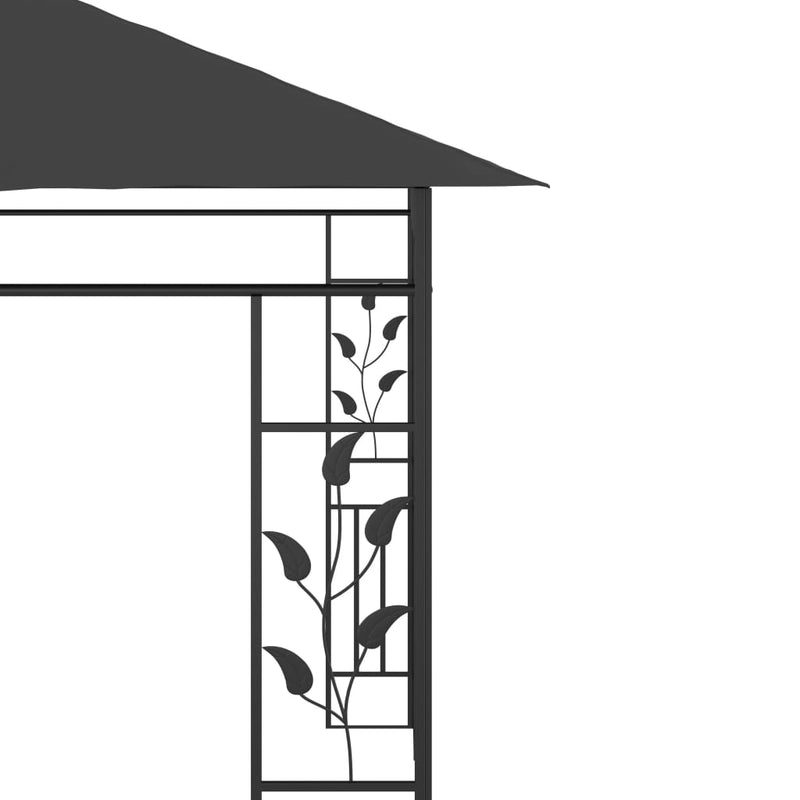Gazebo with Mosquito Net 6x3x2.73 m Anthracite Payday Deals