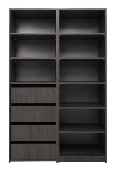 GENEVA SIX SHELF BUILD IN WARDROBE - NORDIC ASH Payday Deals