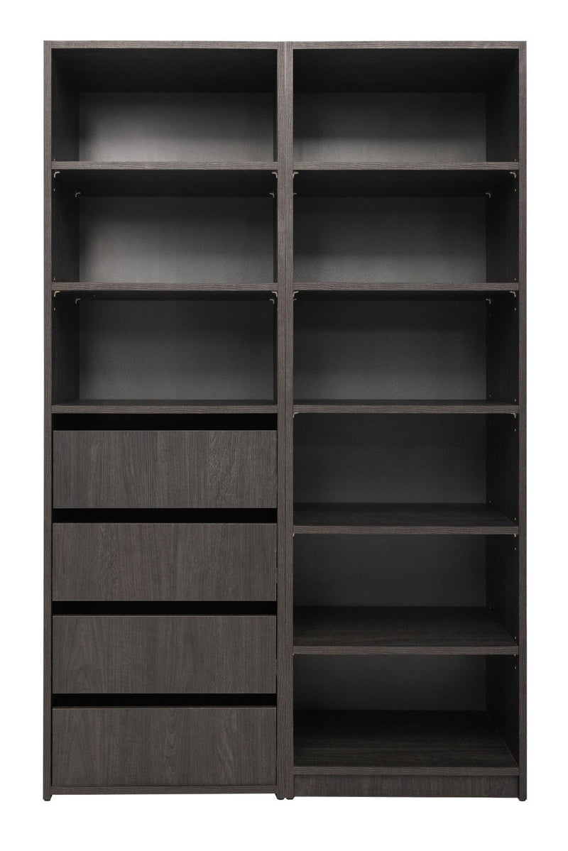 GENEVA SIX SHELF BUILD IN WARDROBE - NORDIC ASH Payday Deals