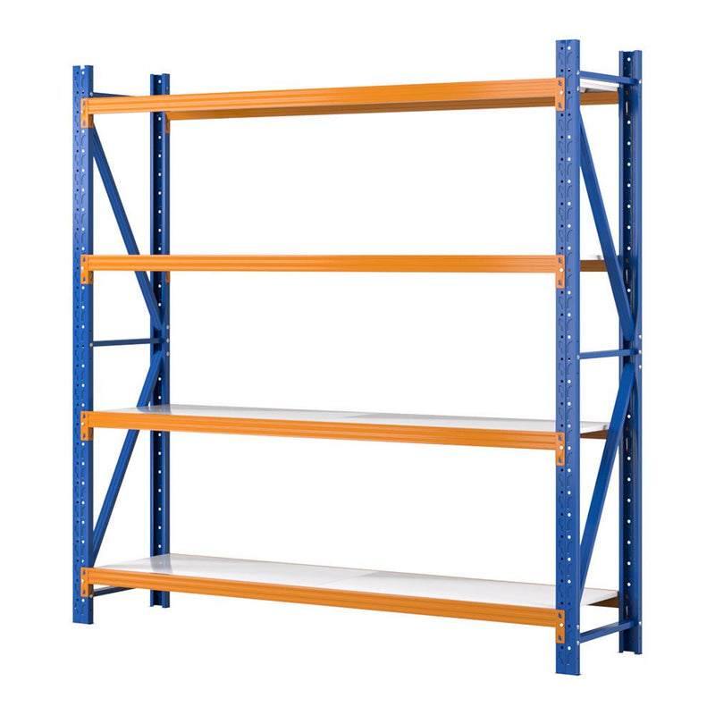 Giantz 2MX2M Garage Shelving Warehouse Rack Pallet Storage Shelves Racking Steel Payday Deals