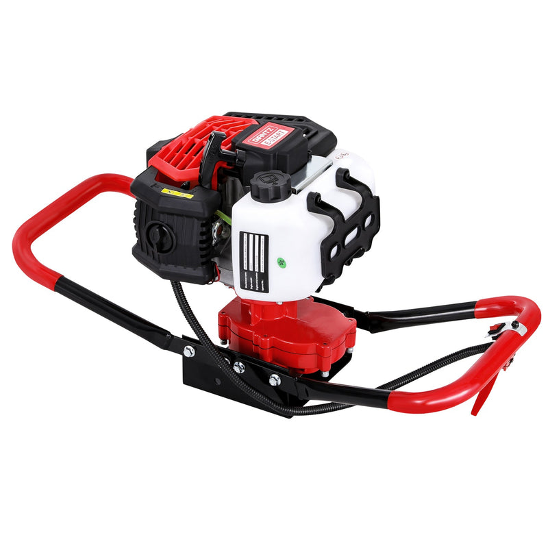 Giantz 65CC Post Hole Digger Motor Only Petrol Engine Red Payday Deals