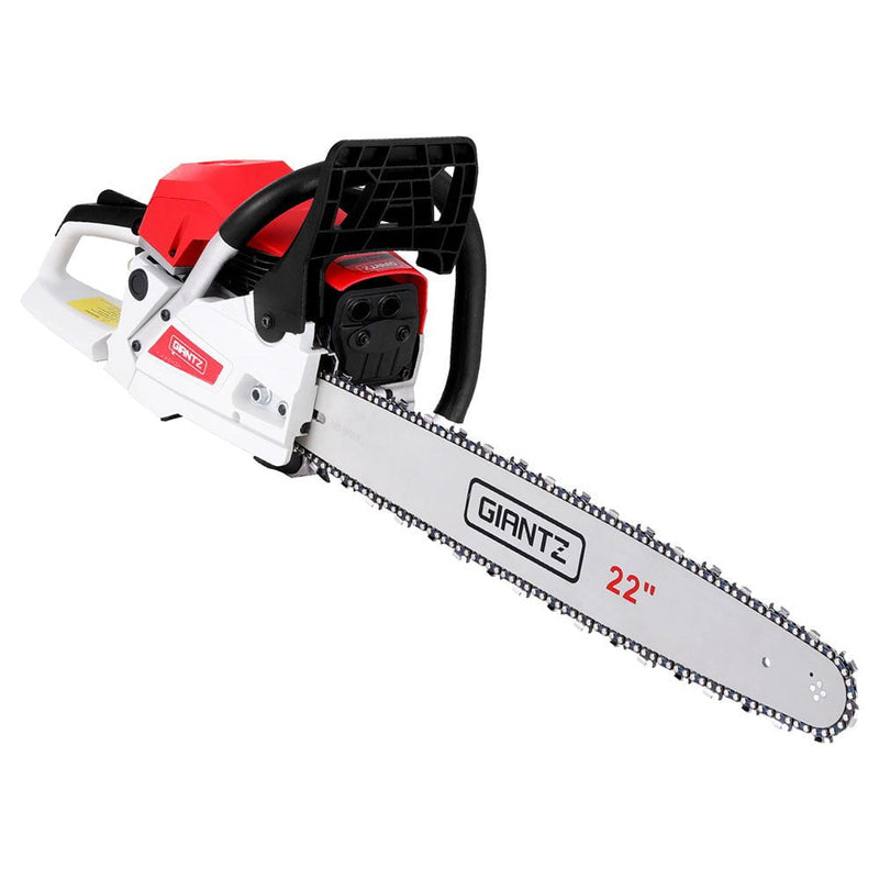 Giantz 74cc Petrol Chainsaw 22" Bar E-Start Tree Pruning Chain Saw Payday Deals