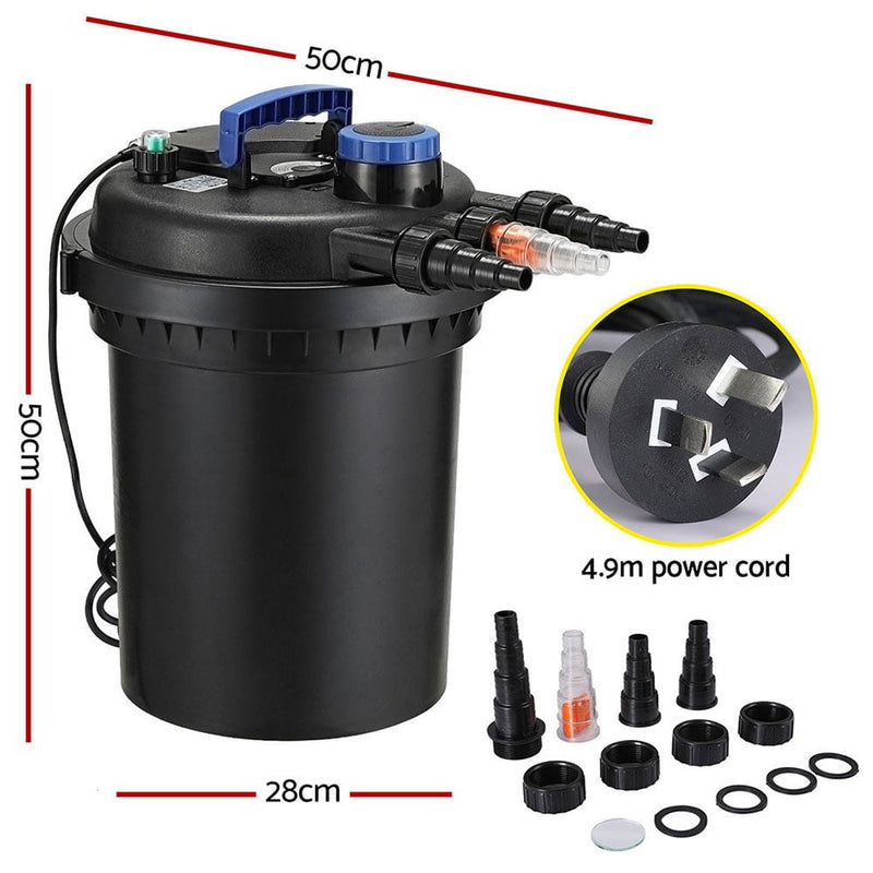 Giantz Aquarium Filter Fish Tank External Canister Water Pump 10000L/H Payday Deals