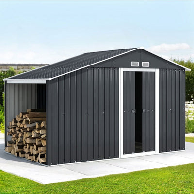 Giantz Garden Shed 3.22x1.96M Outdoor Storage Tool Workshop House Shelter Payday Deals