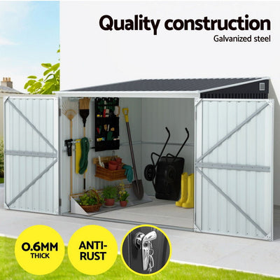 Giantz Garden Shed Sheds Outdoor Storage 2.38x1.99M Tool Workshop House Shelter Payday Deals