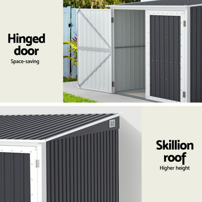 Giantz Garden Shed Sheds Outdoor Storage 2.38x1.99M Tool Workshop House Shelter Payday Deals