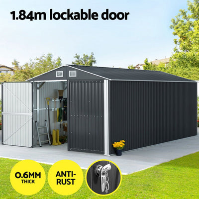 Giantz Garden Shed Sheds Outdoor Storage 3x5.38M Tool Workshop House Shelter Payday Deals