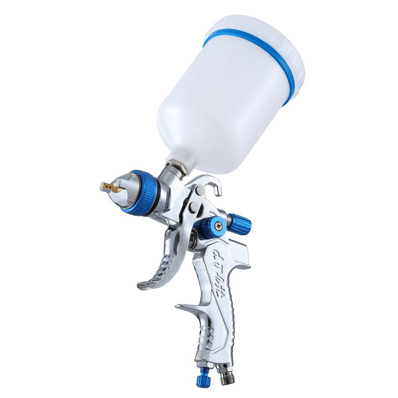 Giantz HVLP Air Spray Gun Gravity Feed Cup Nozzles Included Payday Deals