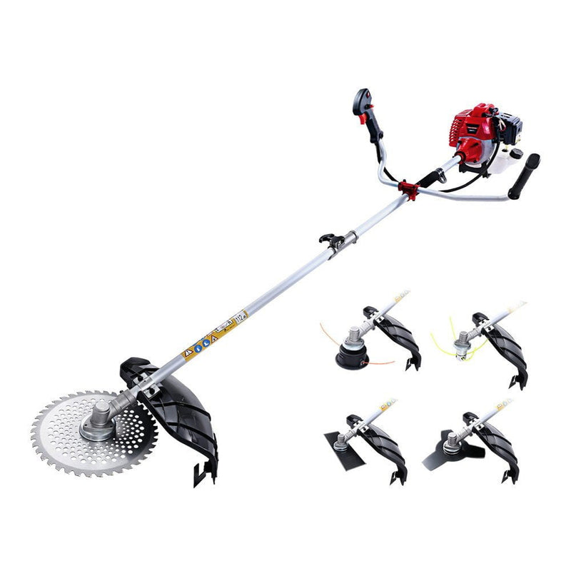 Giantz  Pole Chainsaw 5in1 Petrol Circular Saw Hedge Trimmer Cutter Whipper Snipper Payday Deals