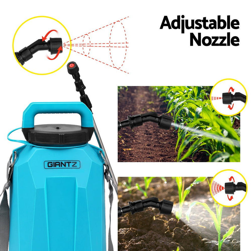 Giantz Weed Sprayer Pressure 8L Shoulder Pesticide Payday Deals