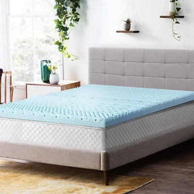 Giselle Bedding 11-zone Memory Foam Mattress Topper 8cm - Queen Payday Deals