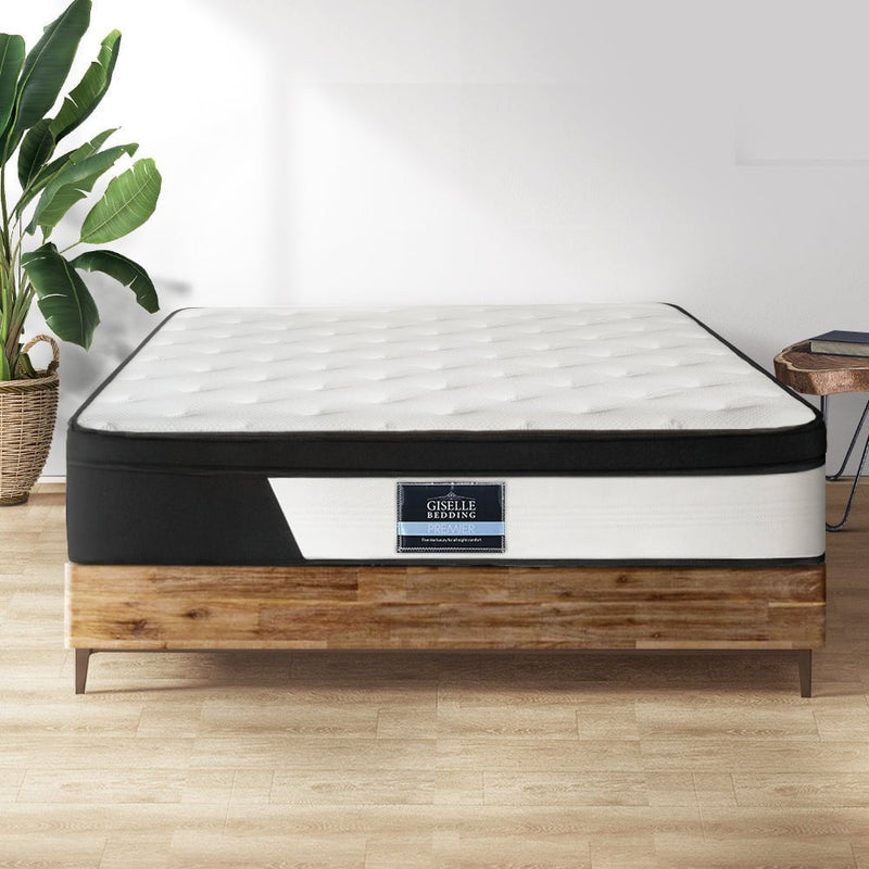 Giselle Bedding 30cm Mattress Euro Top Queen Payday Deals